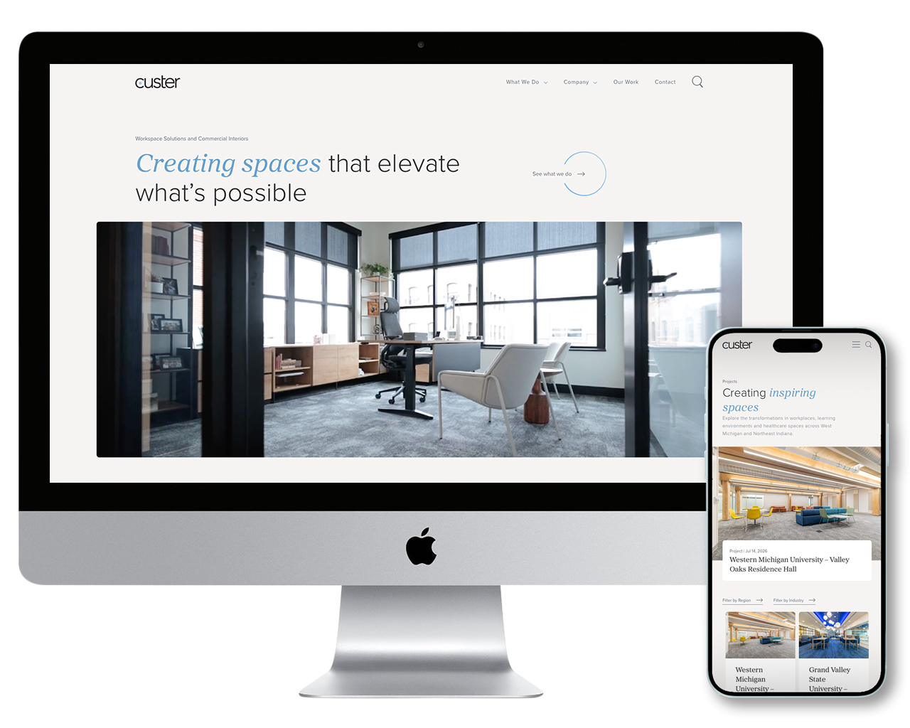 Custer Office Environments - Keen Studio