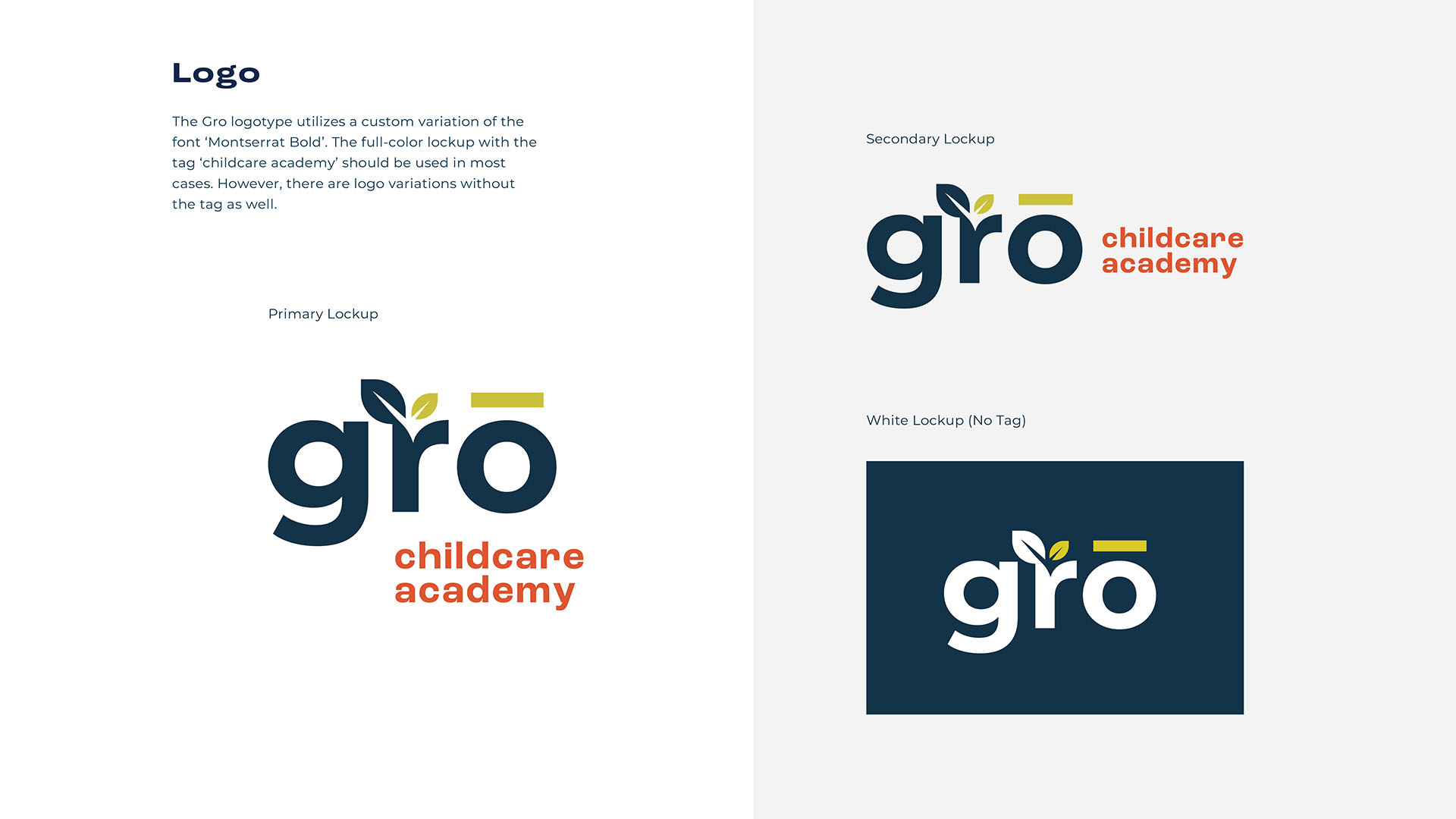 Gro Childcare Academy Logo